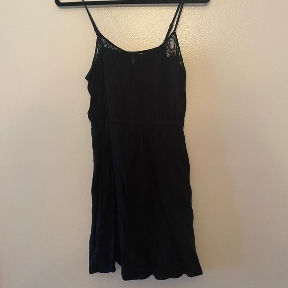 Divided Dresses & Skirts - Black Lace Top Dress‎
